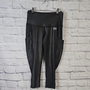 Tapout Black Leggings WWE